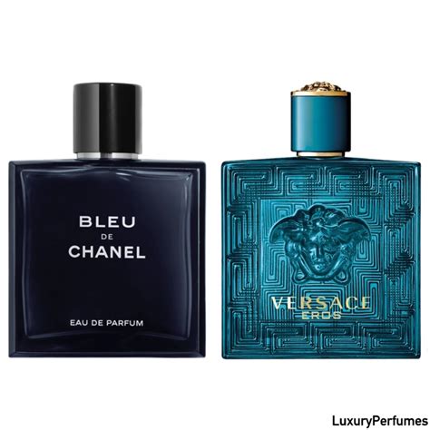 chanel bleu vs versace eros|versace vs bleu.